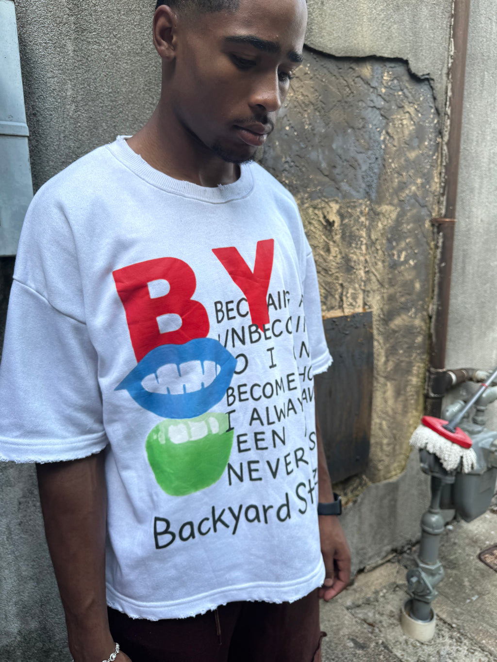 White Becoming And Unbecoming Who I Am Tee