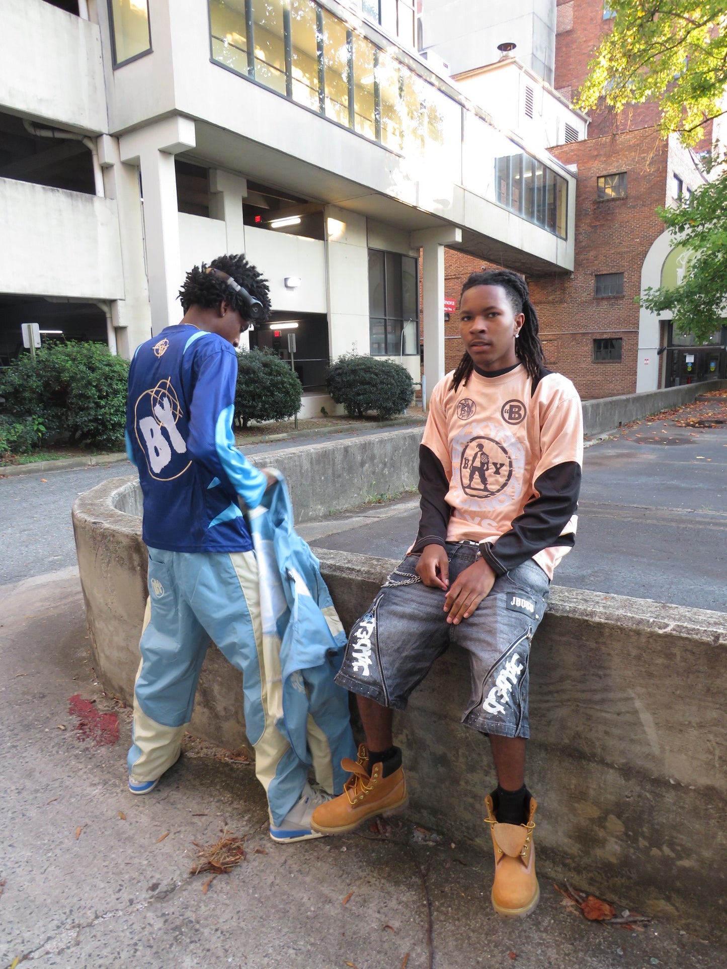 Navy Backyard Longsleeve Jersey