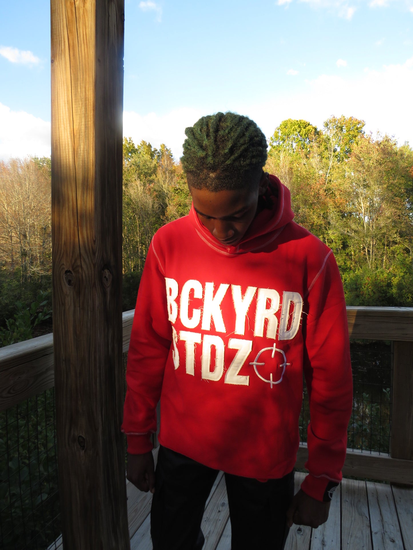 Red BCKYRD Hoodie