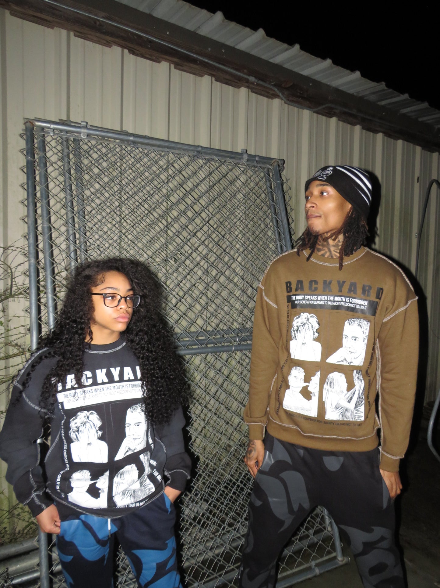 Black The Body Speaks When The Mouth Is Forbidden Sweater