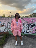Pink Nylon Backyard Set