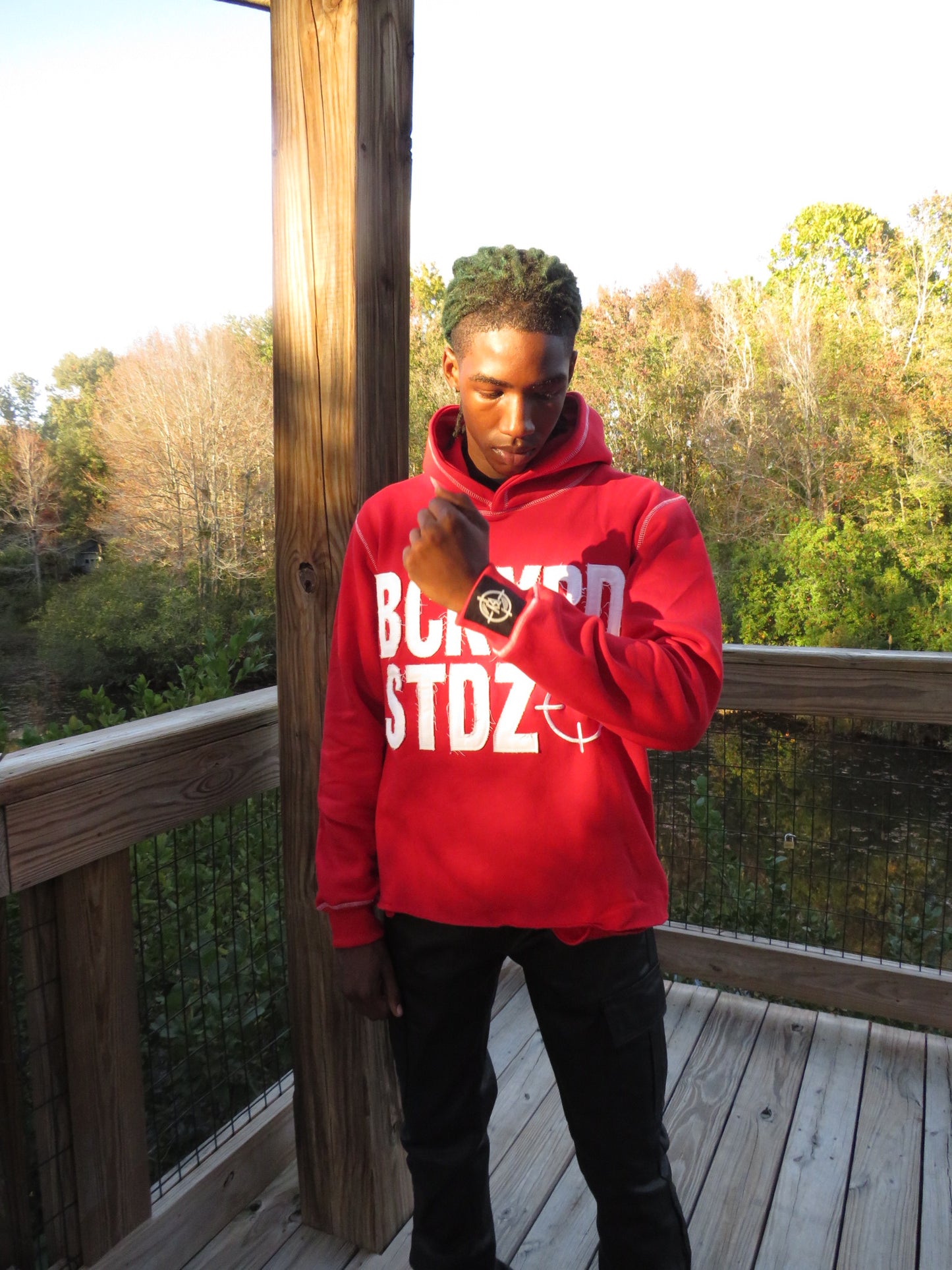 Red BCKYRD Hoodie