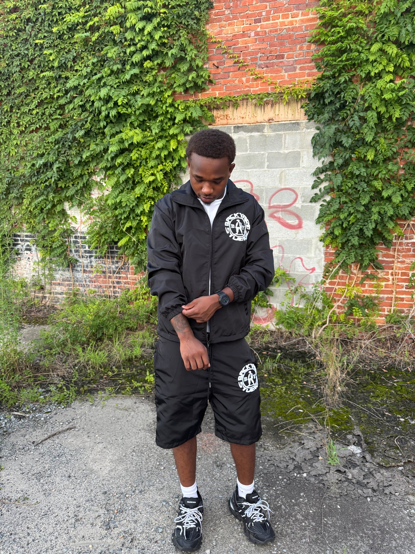 Black Nylon Backyard Set