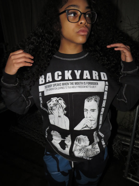 Black The Body Speaks When The Mouth Is Forbidden Sweater