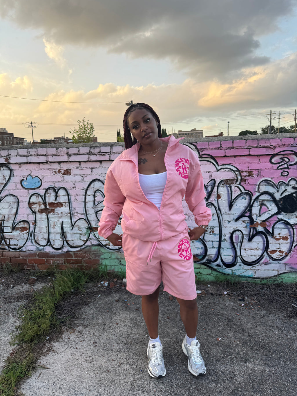 Pink Nylon Backyard Set